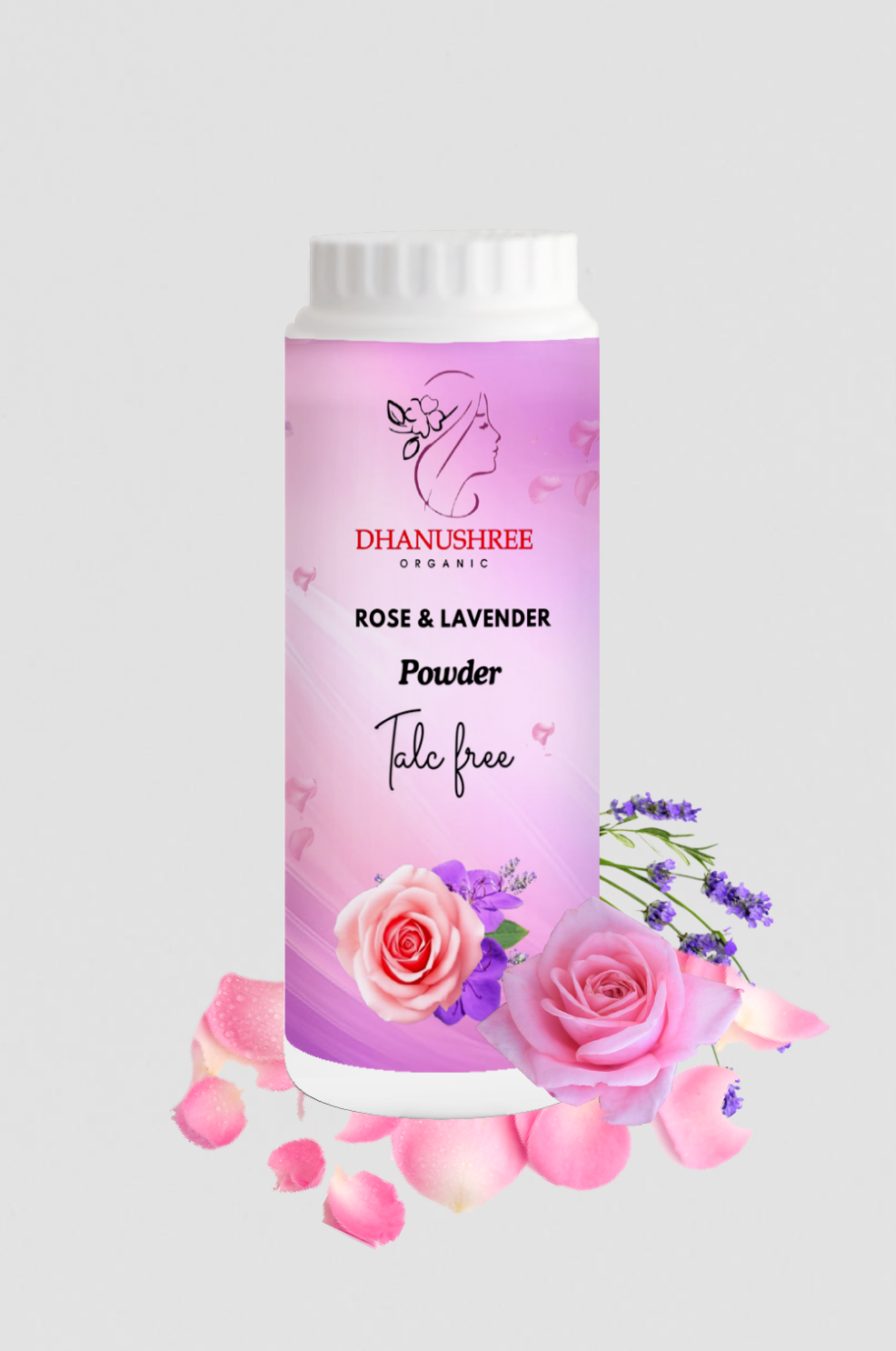 Rose and Lavender Powder ( Talc free )