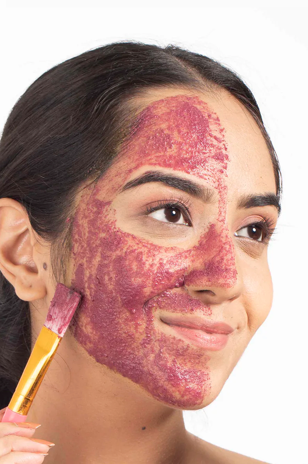 Rose & almond face pack
