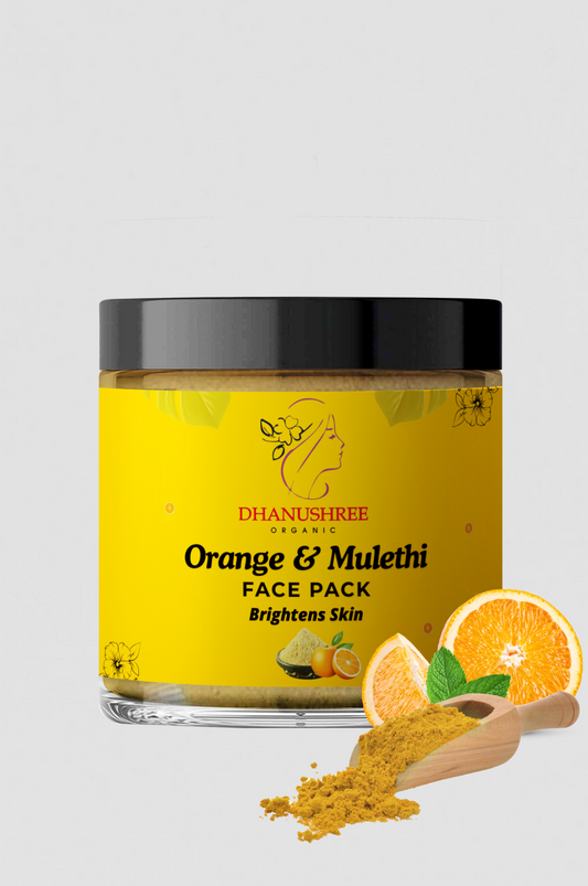 Orange & Mulethi Face Pack