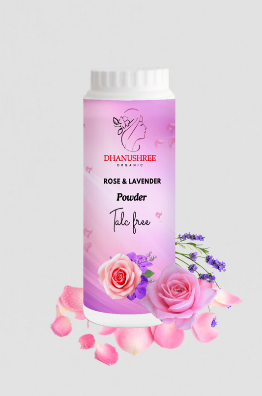 Rose and Lavender Powder ( Talc free )